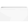 Mexen Orio under-sink cabinet 50 cm, 1 drawer, high-gloss white - 91A10-05023-1-BF00