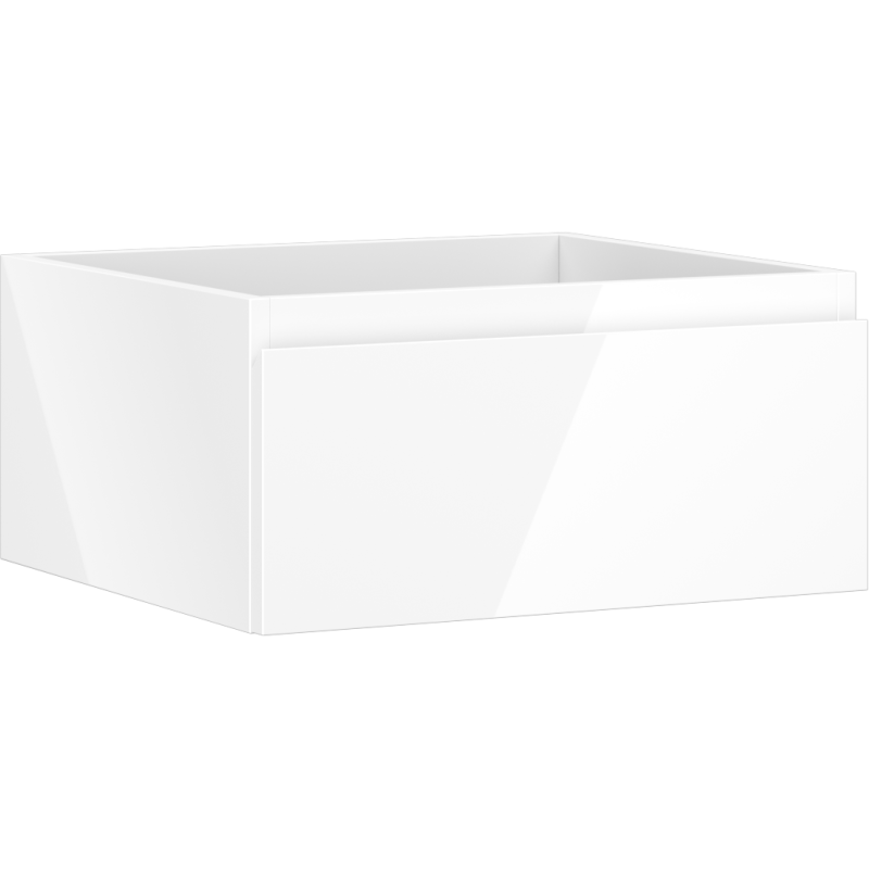 Mexen Orio meuble de salle de bain sous lavabo 50 cm, 1 tiroir, blanc brillant - 91A10-05023-1-BF00