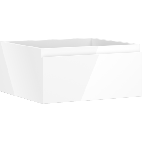 Mexen Orio meuble sous-lavabo 50 cm, 1 tiroir, blanc brillant - 91A10-05023-1-BF00