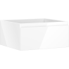 Mexen Orio badkamerkastje onder wastafel 50 cm, 1 lade, wit glans - 91A10-05023-1-BF00