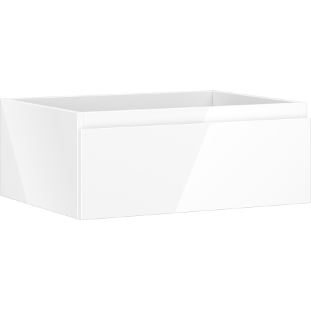 Mexen Orio Waschbeckenschrank 60 cm, 1 Schublade, weiß glänzend - 91A10-06023-1-BF00
