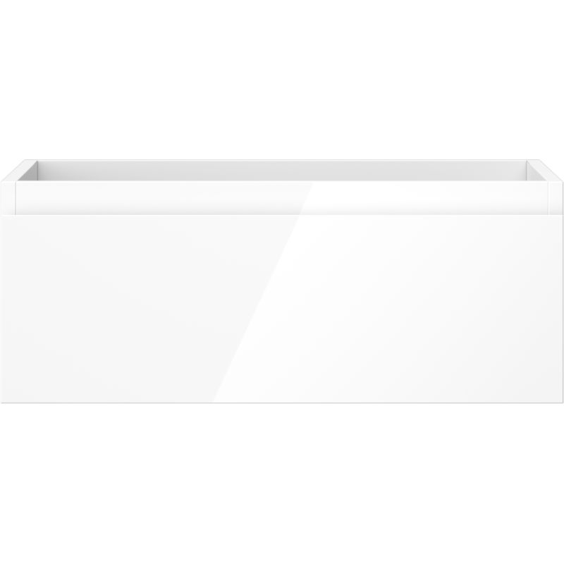 Mexen Orio kylpyhuoneen allaskaappi 60 cm, 1 laatikko, kiiltävä valkoinen - 91A10-06023-1-BF00