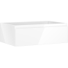 Mexen Orio Badezimmerschrank für Waschbecken, 70 cm, 1 Schublade, weiß glänzend - 91A10-07023-1-BF00