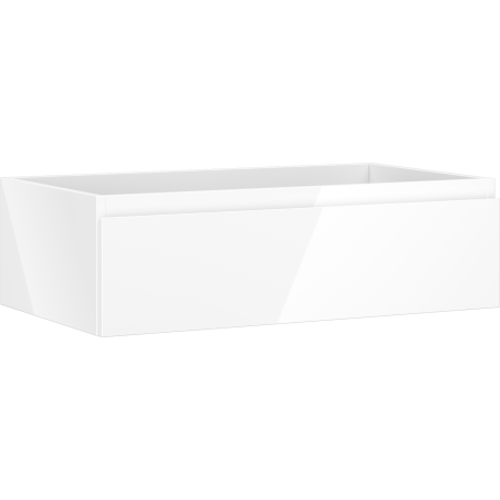 Mexen Orio Badezimmerschrank unter dem Waschbecken 80 cm, 1 Schublade, weiß glänzend - 91A10-08023-1-BF00