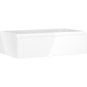 Mexen Orio badkamerkastje onder de wastafel 80 cm, 1 lade, wit glans - 91A10-08023-1-BF00