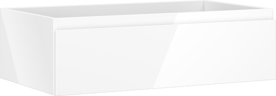 Mexen Orio badkamerkastje onder de wastafel 80 cm, 1 lade, wit glans - 91A10-08023-1-BF00