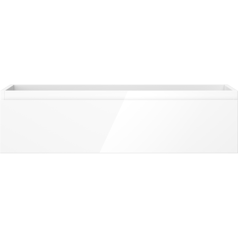 Mexen Orio armadietto da bagno sotto-lavandino 90 cm, 1 cassetto, bianco lucido - 91A10-09023-1-BF00