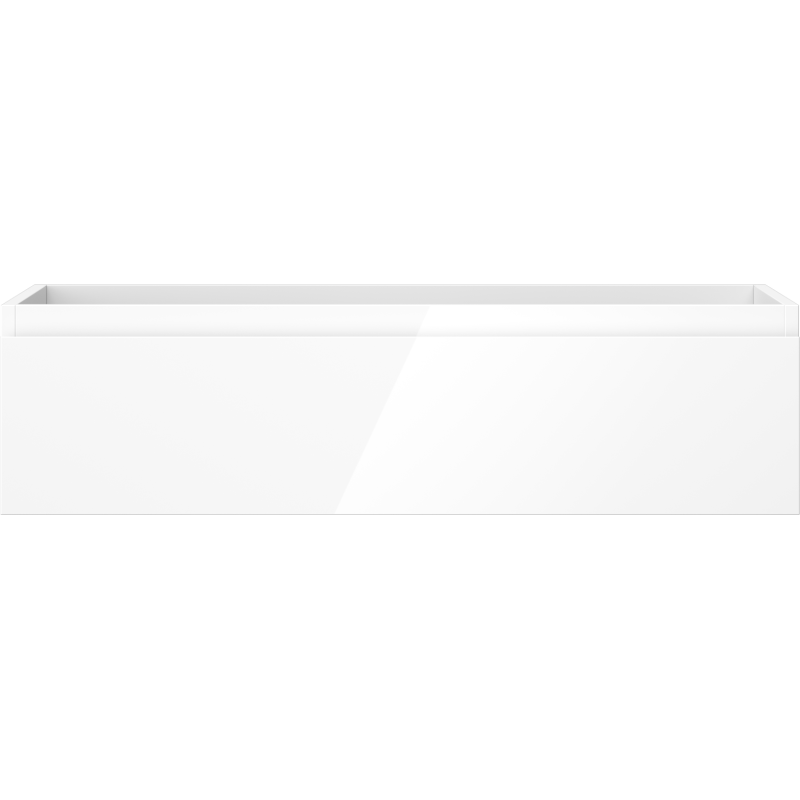 Mexen Orio armário de casa de banho sob lavatório 90 cm, 1 gaveta, branco brilhante - 91A10-09023-1-BF00