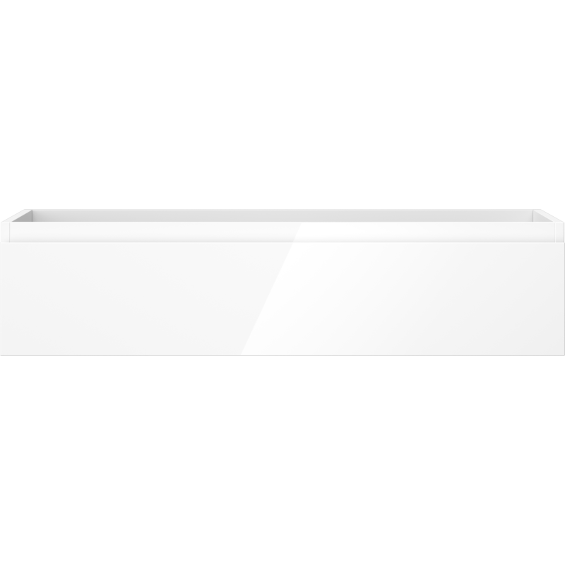 Mexen Orio mobile da bagno sottolavabo 100 cm, 1 cassetto, bianco lucido - 91A10-10023-1-BF00