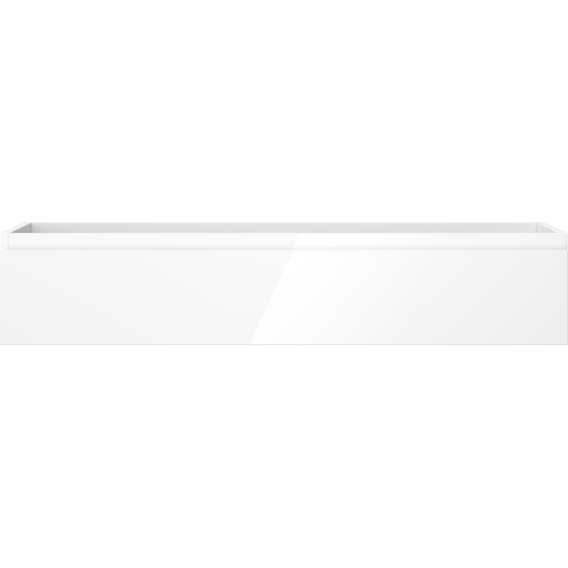 Mexen Orio badkamerkastje onder wastafel 120 cm, 1 lade, wit glans - 91A10-12023-1-BF00