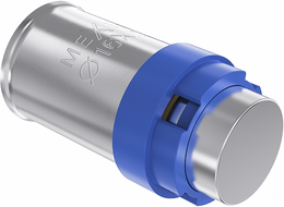 Mexen PEX-P knelkoppeling, persbaar PEX 20 - W97134-20-00