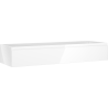 Mexen Orio bathroom cabinet for sink 140 cm, 1 drawer, white gloss - 91A10-14023-1-BF00