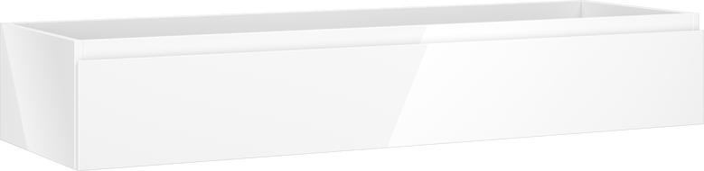 Mexen Orio armario de baño para lavabo 140 cm, 1 cajón, blanco brillo - 91A10-14023-1-BF00