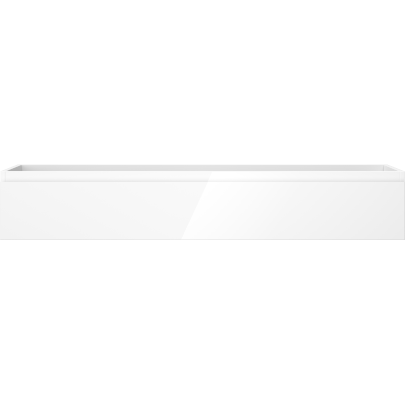 Mexen Orio armario de baño para lavabo 140 cm, 1 cajón, blanco brillo - 91A10-14023-1-BF00