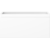 Mexen Orio vannitoakapp valamualune 50 cm, 1 sahtel, valge matt- 91A10-05023-1-BF01