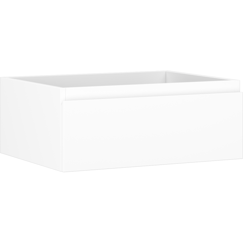 Mexen Orio Badezimmerschrank für Waschbecken, 60 cm, 1 Schublade, weiß matt - 91A10-06023-1-BF01