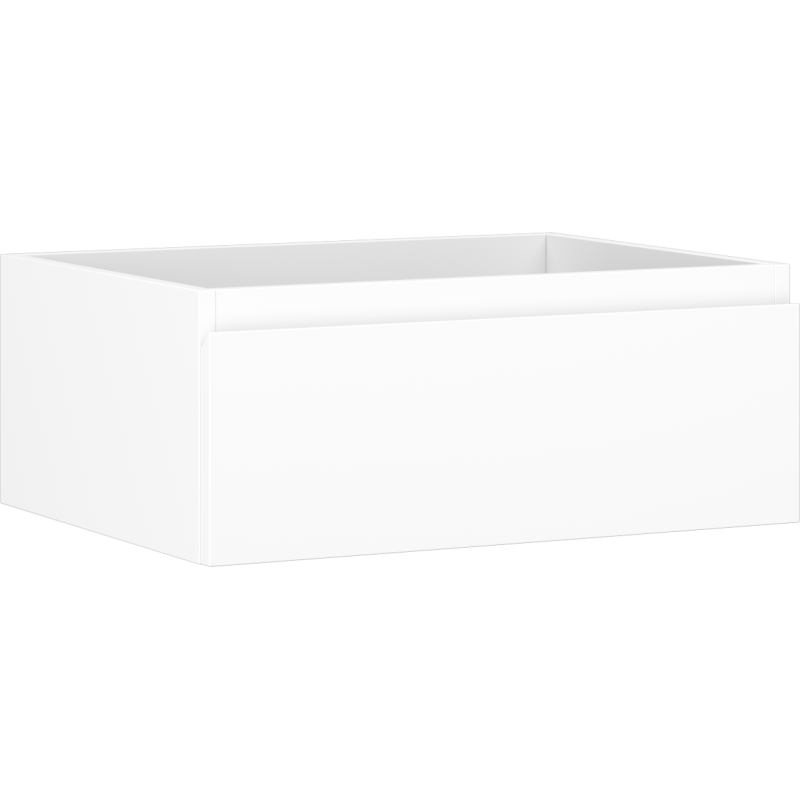Mexen Orio mueble de baño bajo lavabo de 60 cm, 1 cajón, blanco mate - 91A10-06023-1-BF01
