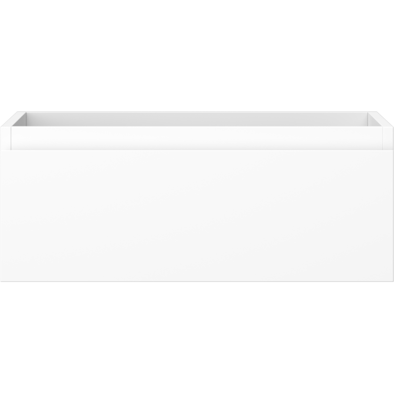 Mexen Orio Buedemschaf mat 60 cm, 1 Tirang, wäiss matt - 91A10-06023-1-BF01