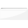 Mexen Orio bathroom cabinet under sink 60 cm, 1 drawer, white matte - 91A10-06023-1-BF01