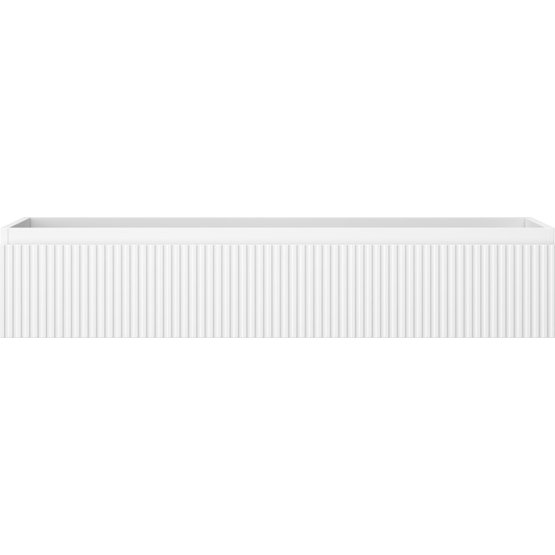 Mexen Rivel vannitoakapp valamu alla, 120 cm, 1 sahtel, soonikkoes, valge matt - 91A20-12023-1-BF01