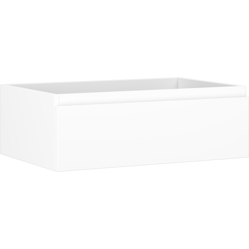 Mexen Orio bathroom vanity cabinet 70 cm, 1 drawer, white matte - 91A10-07023-1-BF01