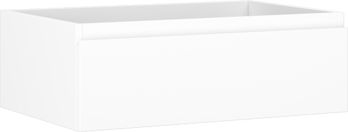 Mexen Orio badkamerkastje voor onder de wastafel 70 cm, 1 lade, wit mat - 91A10-07023-1-BF01