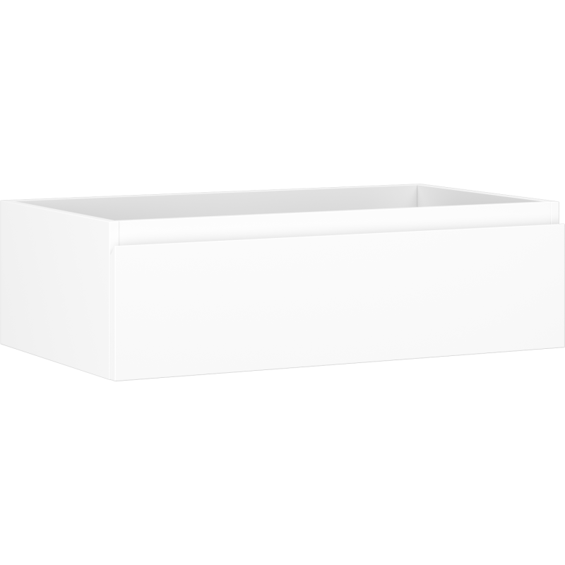 Mexen Orio Badezimmerschrank für Waschbecken 80 cm, 1 Schublade, weiß matt - 91A10-08023-1-BF01
