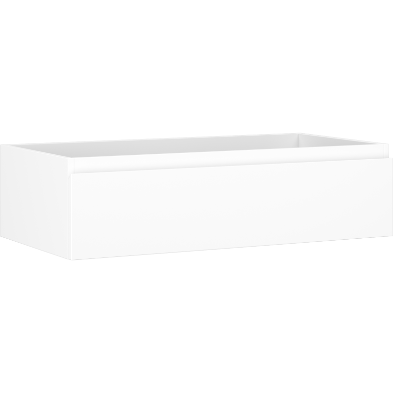 Mexen Orio Badezimmerschrank für Waschbecken 90 cm, 1 Schublade, weiß matt - 91A10-09023-1-BF01