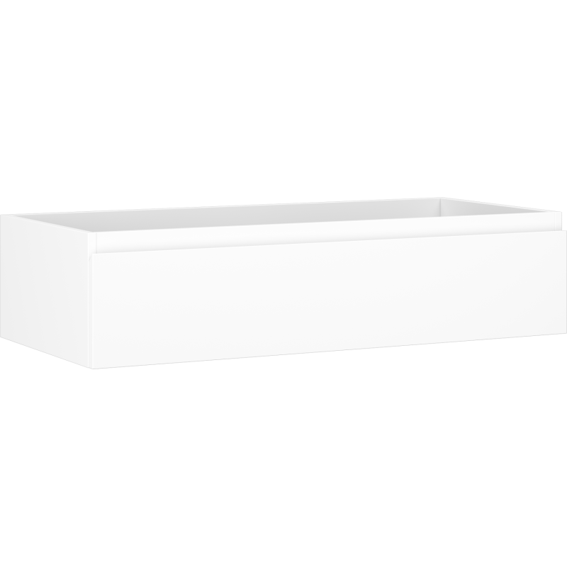 Mexen Orio meuble de salle de bains sous lavabo 100 cm, 1 tiroir, blanc mat - 91A10-10023-1-BF01