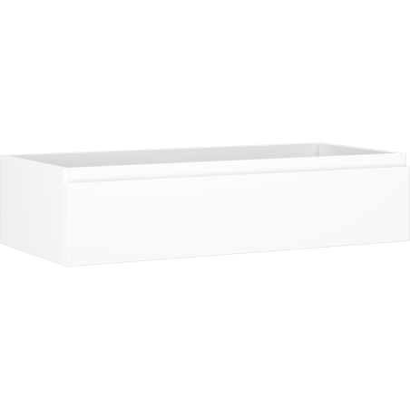 Mexen Orio Badezimmerschrank für Waschbecken 100 cm, 1 Schublade, weiß matt - 91A10-10023-1-BF01