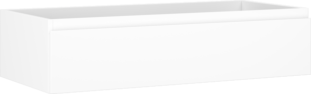Mexen Orio badkamerkast onder wastafel 100 cm, 1 lade, mat wit - 91A10-10023-1-BF01
