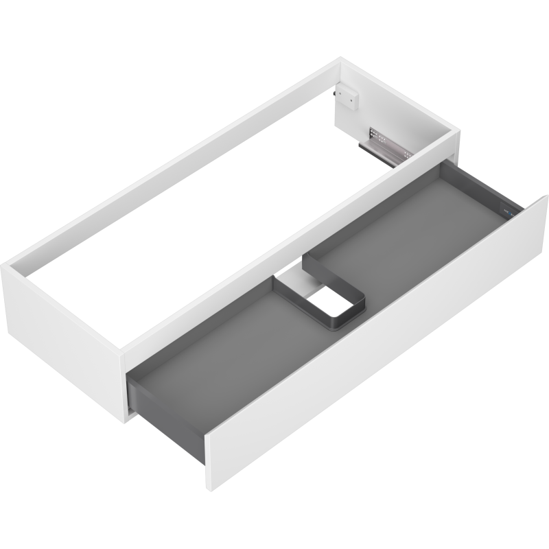 Mexen Orio kopalna kopalna enota 120 cm, 1 predal, bela mat - 91A10-12023-1-BF01