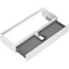 Mexen Orio ormarić za kupaonicu ispod umivaonika 120 cm, 1 ladica, bijela mat - 91A10-12023-1-BF01