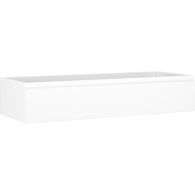 Mexen Orio bathroom cabinet for washbasin 120 cm, 1 drawer, white matte - 91A10-12023-1-BF01