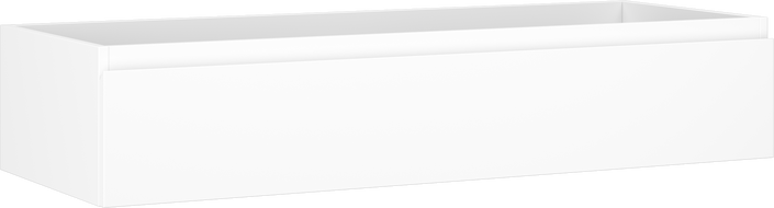 Mexen Orio mueble de baño bajo lavabo 120 cm, 1 cajón, blanco mate - 91A10-12023-1-BF01