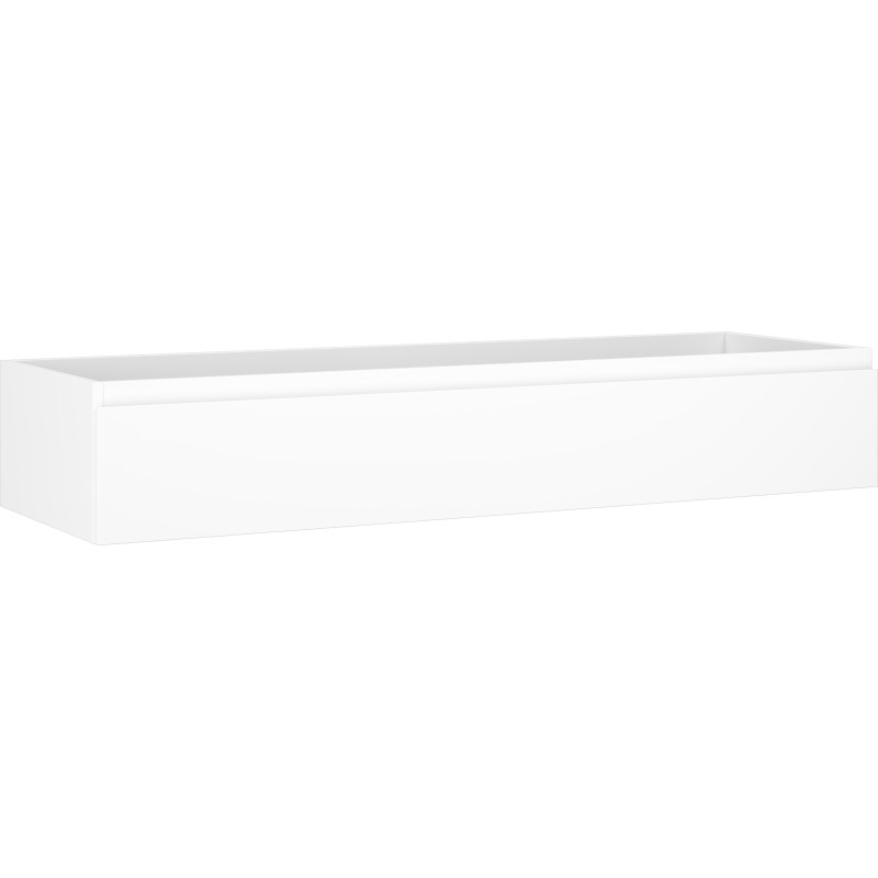 Mexen Orio bathroom cabinet for washbasin 140 cm, 1 drawer, white matte - 91A10-14023-1-BF01