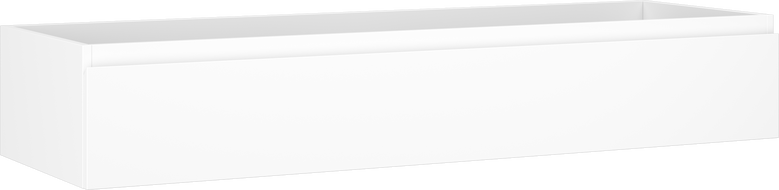 Mexen Orio badrumsskåp under tvättställ 140 cm, 1 låda, vit matt - 91A10-14023-1-BF01