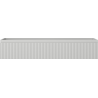 Mexen Rivel badkamerkast onder wastafel 120 cm, 1 lade, geribbeld, grijs mat - 91A20-12023-1-BF62