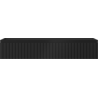 Mexen Rivel szafka łazienkowa podumywalkowa 120 cm, 1 szuflada, ryflowana , czarna mat - 91A20-12023-1-BF71