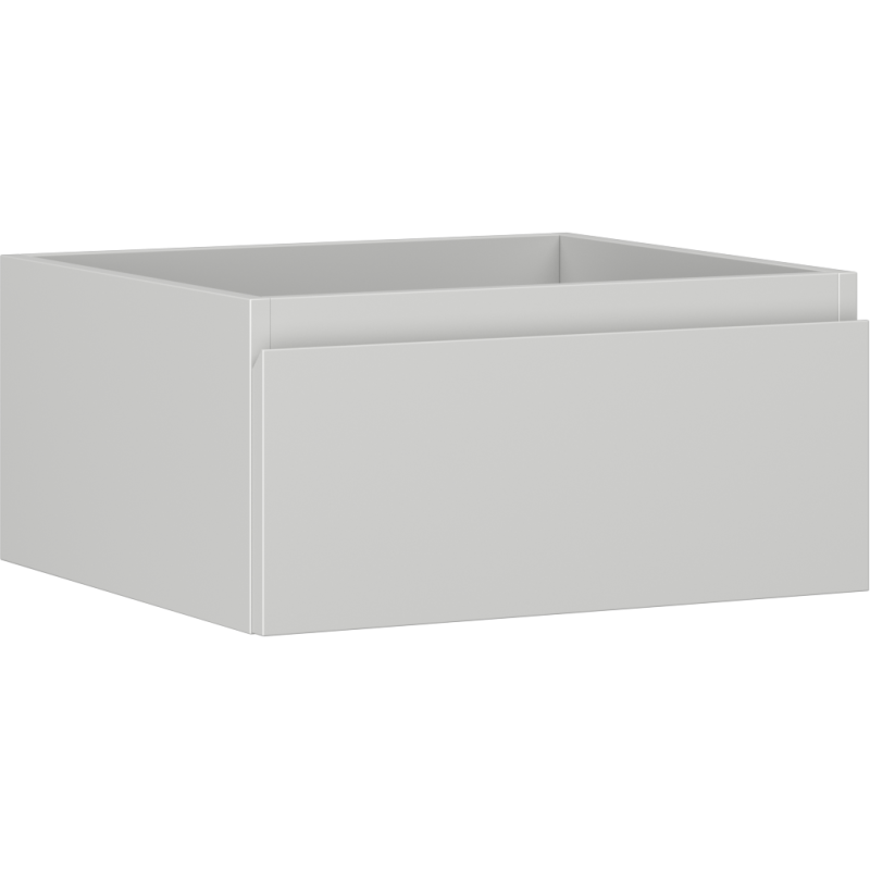 Mexen Orio armoire de salle de bain sous le lavabo 50 cm, 1 tiroir, gris mat - 91A10-05023-1-BF62