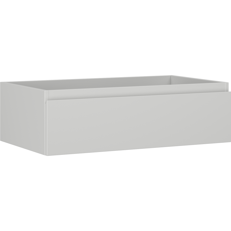 Mexen Orio szafka łazienkowa podumywalkowa 80 cm, 1 szuflada, szara mat - 91A10-08023-1-BF62