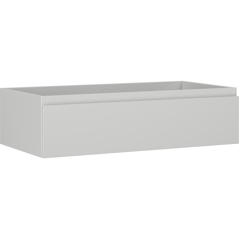 Mexen Orio armário de casa de banho 90 cm, 1 gaveta, cinza mate - 91A10-09023-1-BF62