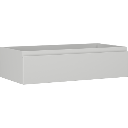 Mexen Orio Badezimmerschrank für Waschtisch 90 cm, 1 Schublade, grau matt - 91A10-09023-1-BF62