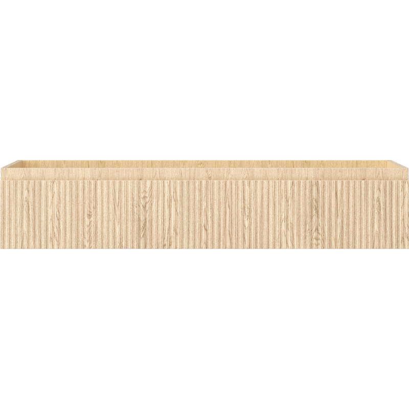 Mexen Rivel pesuallaskaappi 120 cm, 1 laatikko, uritettu, tammi - 91A20-12023-1-BF81