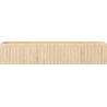 Mexen Rivel badkamerkast onder de wastafel 120 cm, 1 lade, geribbeld, eiken - 91A20-12023-1-BF81
