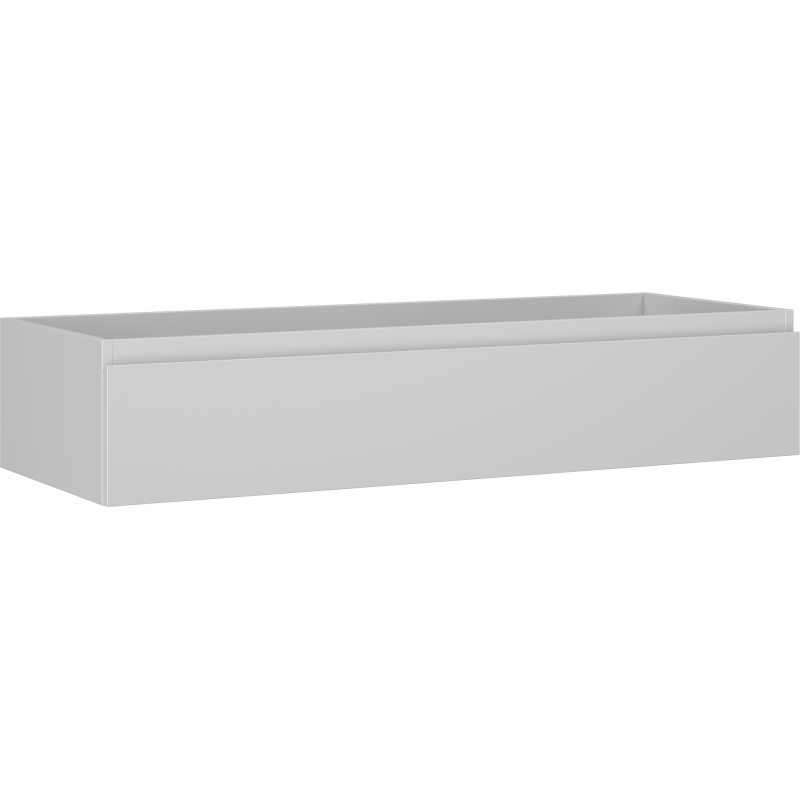 Mexen Orio kopalniška omarica spodnja 120 cm, 1 predal, siva mat - 91A10-12023-1-BF62