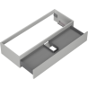 Mexen Orio Badezimmer-Unterschrank 120 cm, 1 Schublade, grau matt - 91A10-12023-1-BF62
