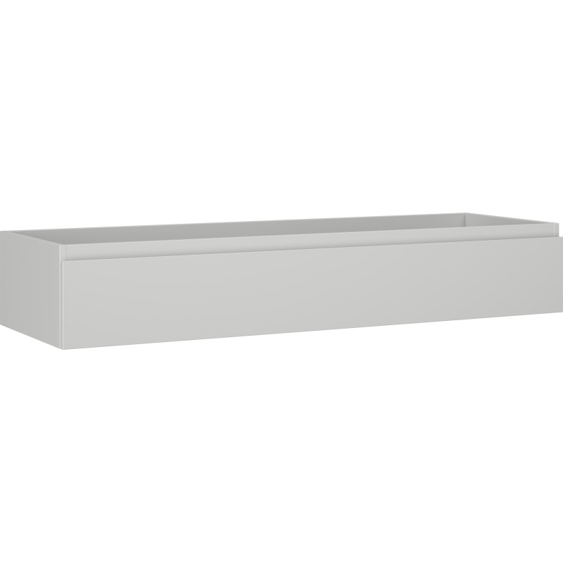 Mexen Orio vannitoa kapp kraanikausi alla 140 cm, 1 sahtel, hall matt - 91A10-14023-1-BF62