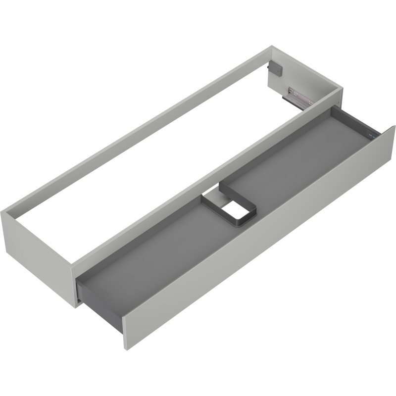 Mexen Orio kupaonski ormarić 160 cm, 1 ladica, siva mat - 91A10-16023-1-BF62