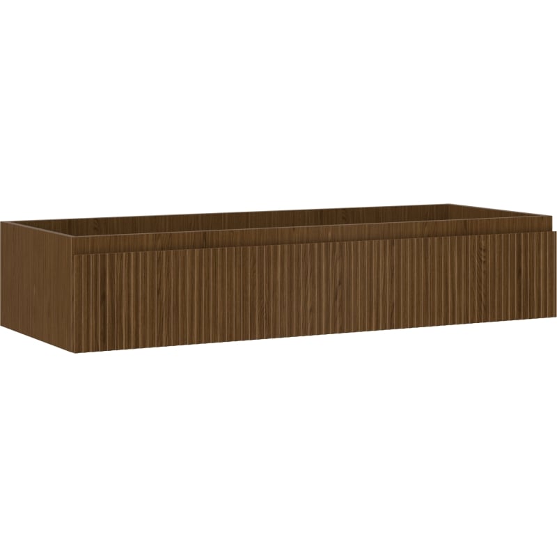 Mexen Rivel vannitoa valamu aluskapp 120 cm, 1 sahtel, rihveldatud, pähkel - 91A20-12023-1-BF86